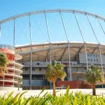 Khalifa Stadium, Doha, Qatar tension rods supplied by Macalloy of Sheffield