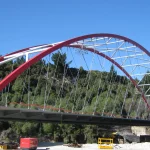 Waikato River Arch bridge, Taupo,New Zealand 2011