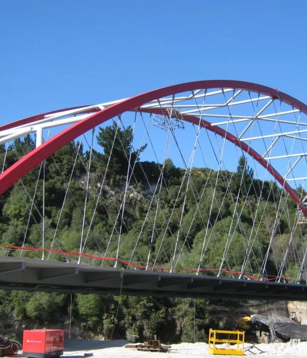 Waikato River Arch bridge, Taupo,New Zealand 2011