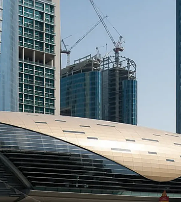 dubai metro station with macalloy of Sheffield. Macalloy Architectural Tie Rods & Tension Bars
